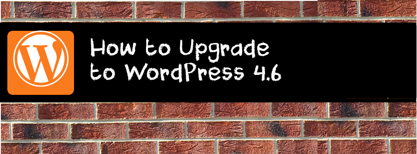 How to upgrade to WordPress 4.6 Pepper